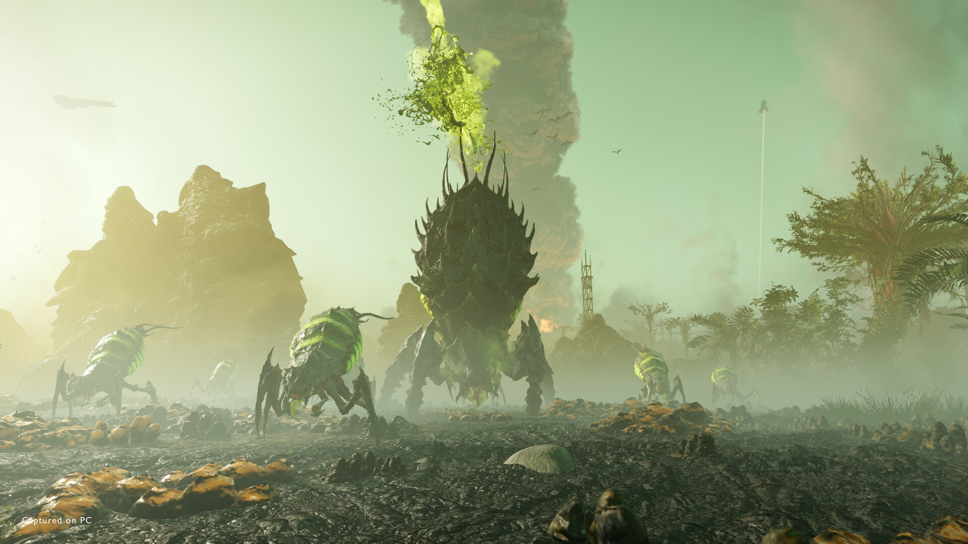 Helldivers 2 creatures
