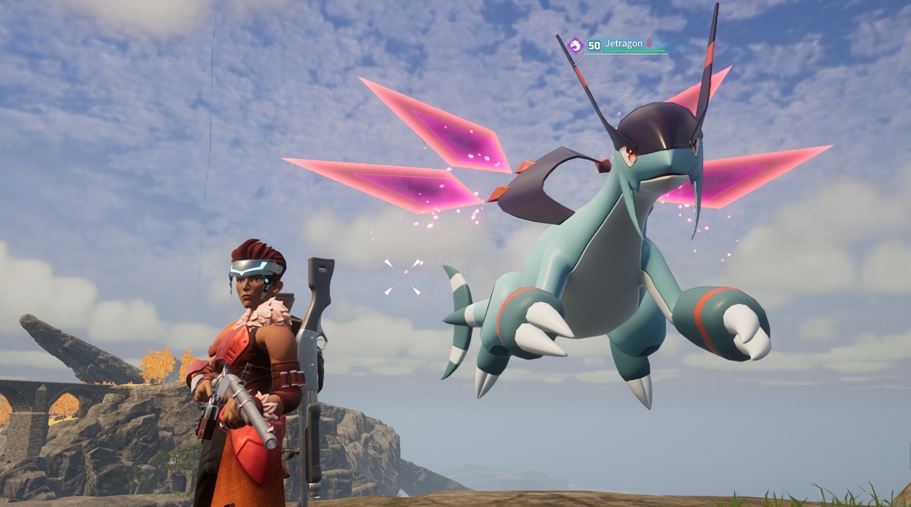 How to ride Jetragon as a mount in Palworld