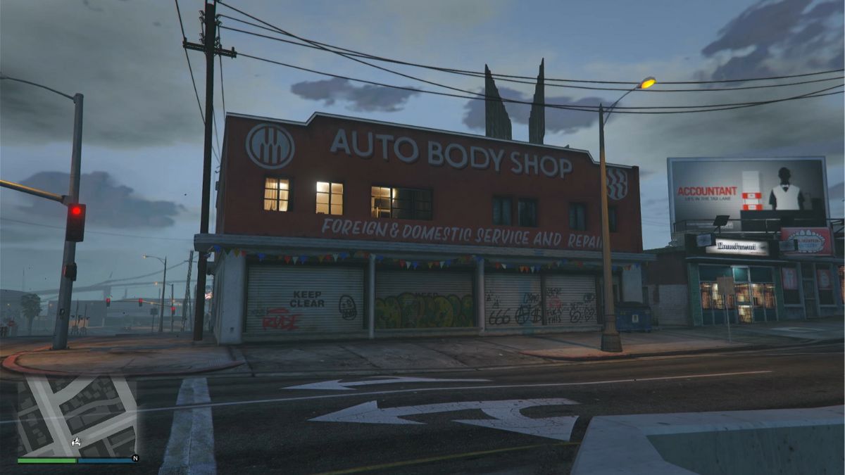 Purchasable Auto Shop in GTA Online located in Rancho