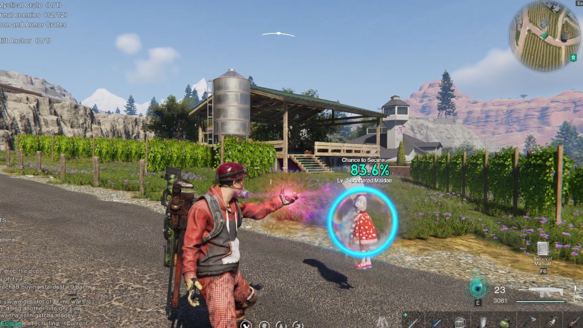 The player obtains a Shattered Maiden Deviation at Evergreen Vineyard after completing the Scarecrow quest.