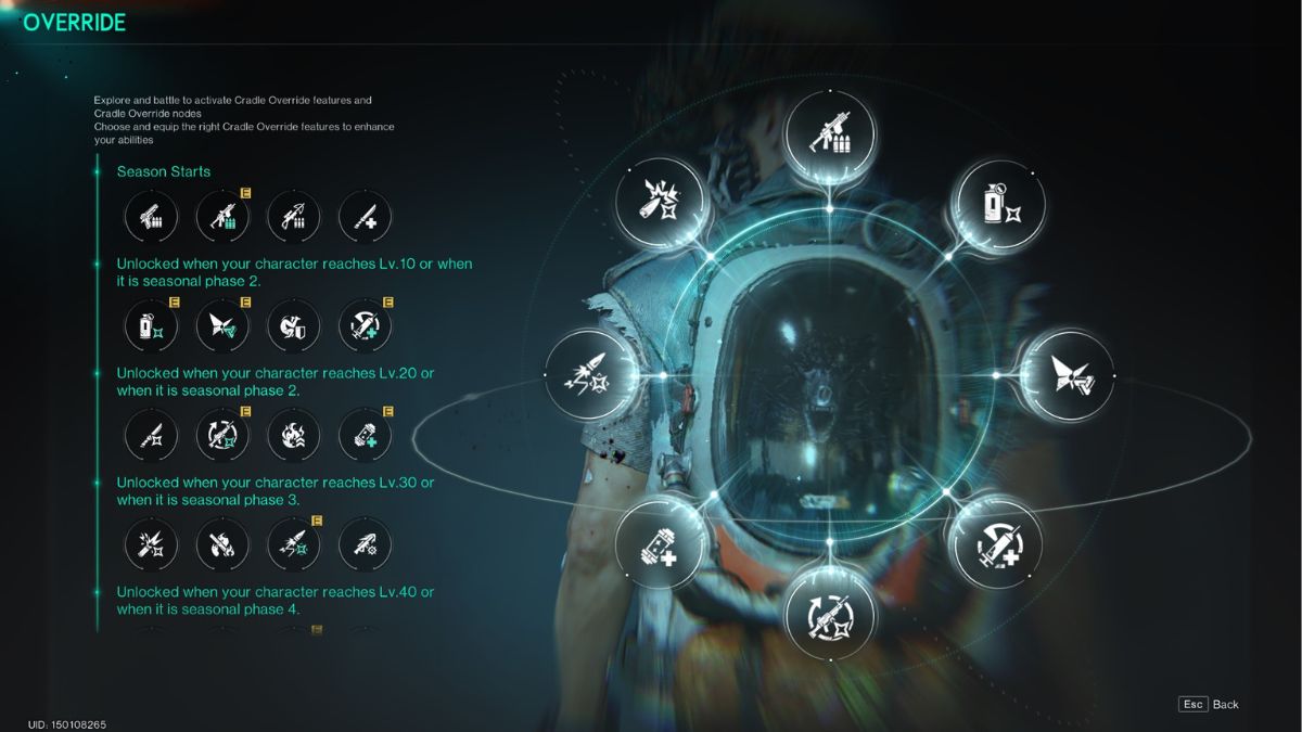 The Cradle in Once Human helping beginners navigate the game of Once Human.