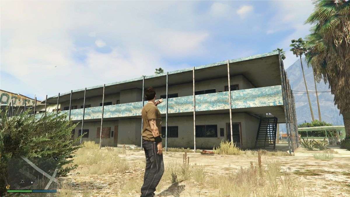 GTA Player showing the initial location of Leroy O'Neil for GTA Online Bounty Mission