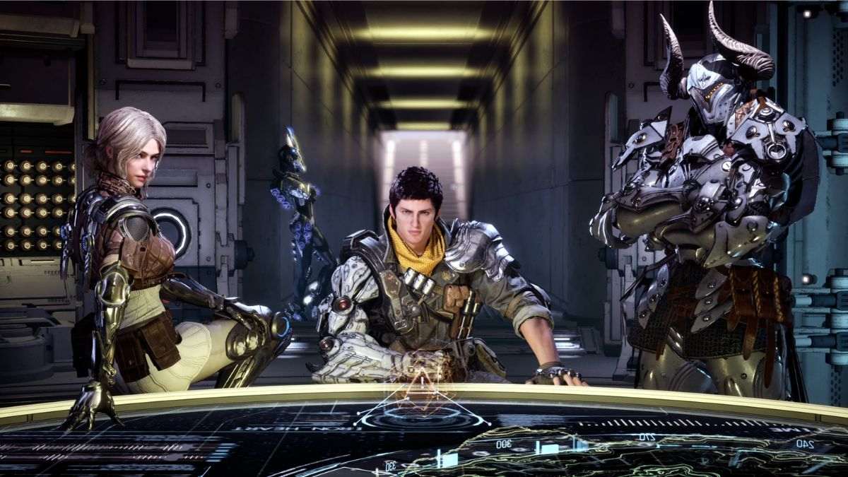 The character selection screen in The First Descendant