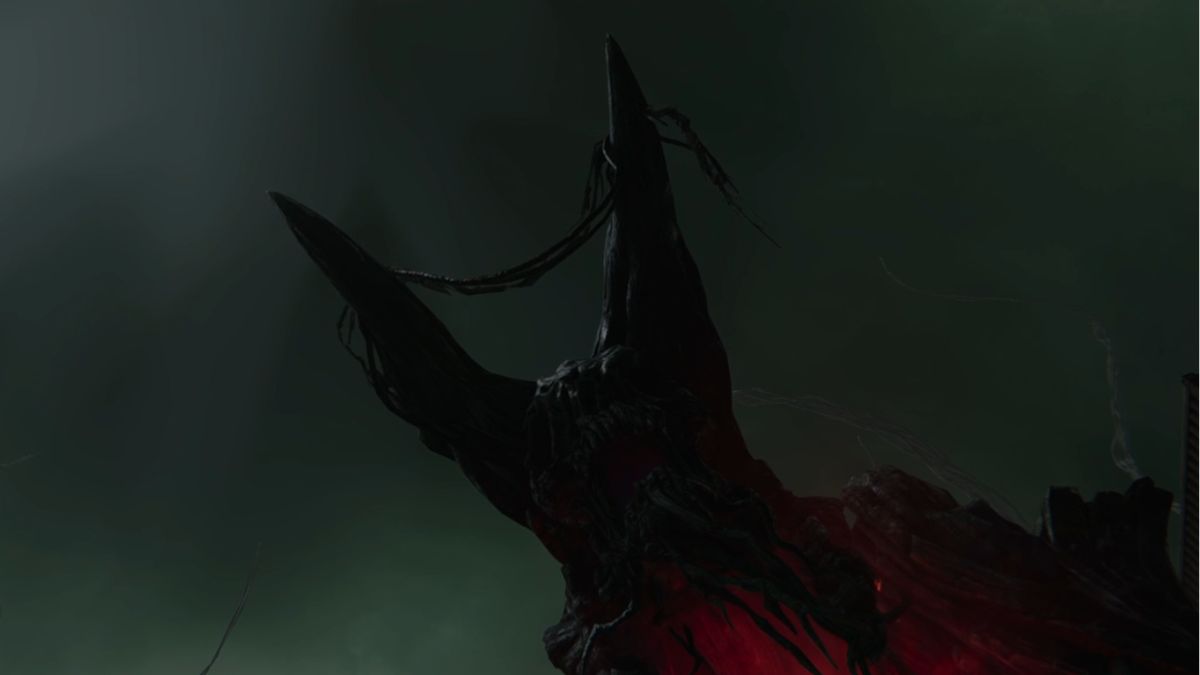 The Treant Boss in Once Human at the Gaia Cliff Monolith.