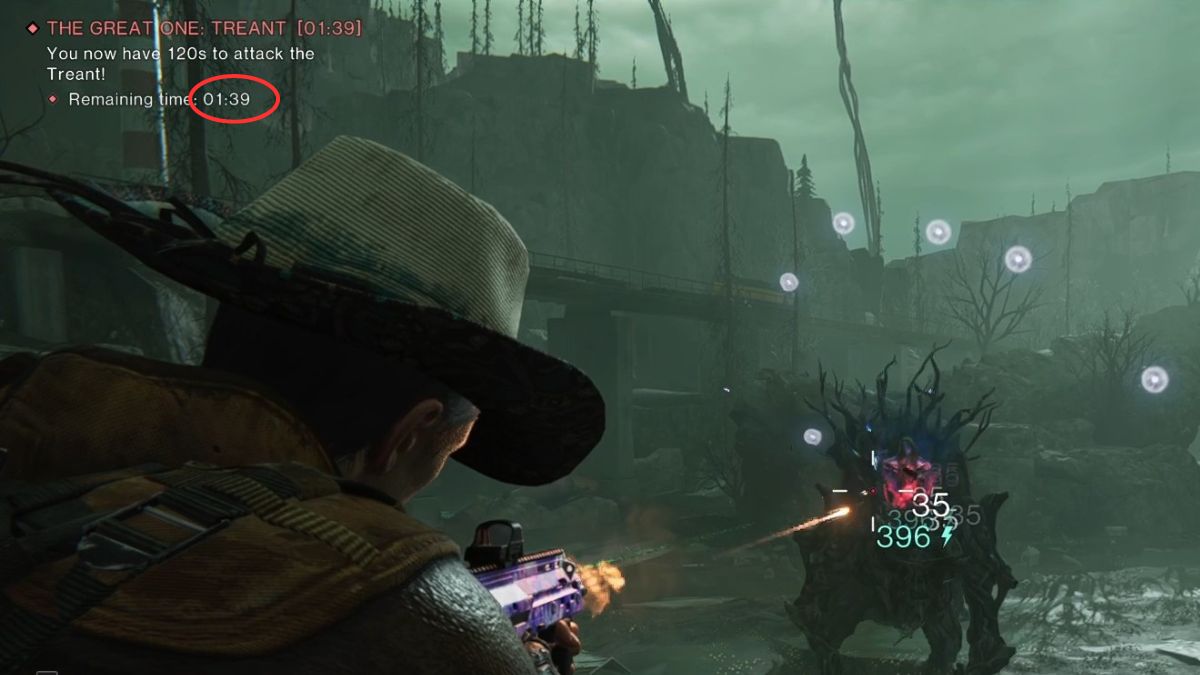 A player using the Power Surge build defeats the Treant boss in Once Human in just 21 seconds. 