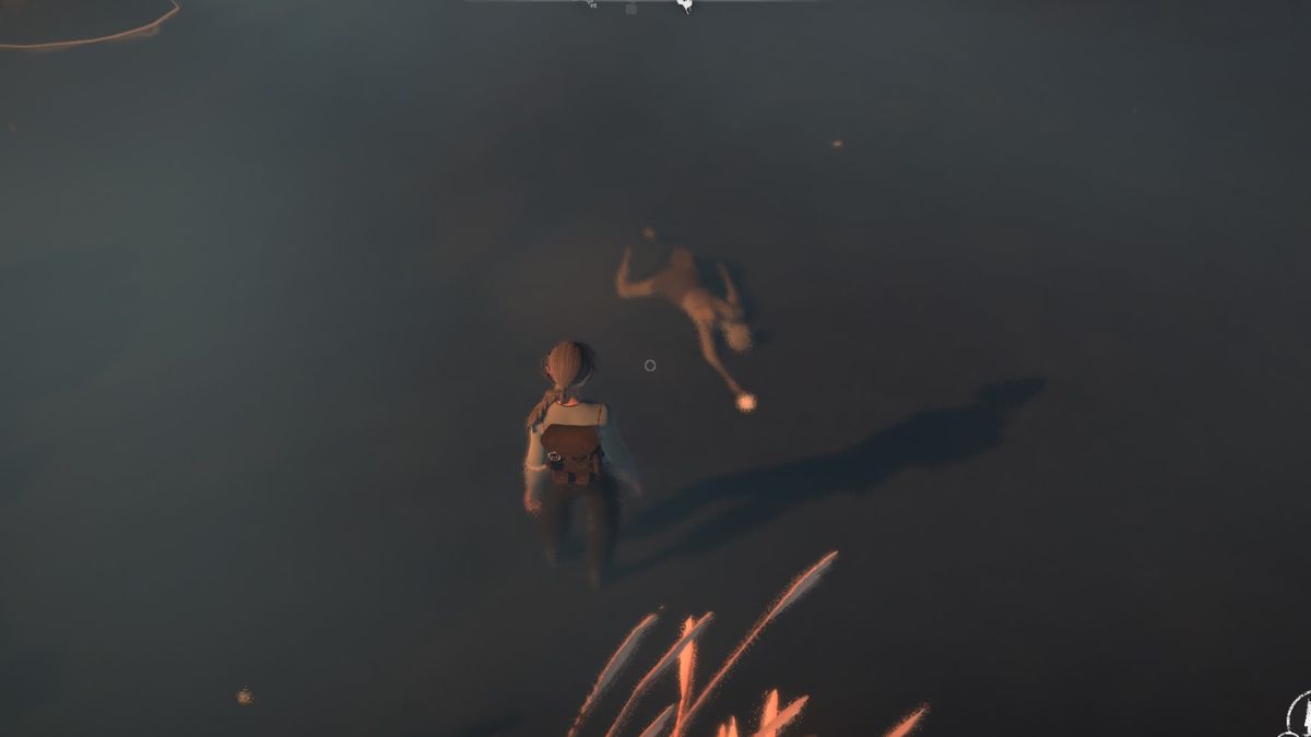 A mannequin in the water in Reka