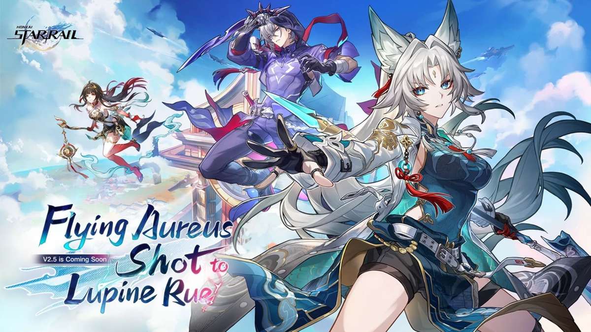 The splash screen of Honkai: Star Rail version 2.5.