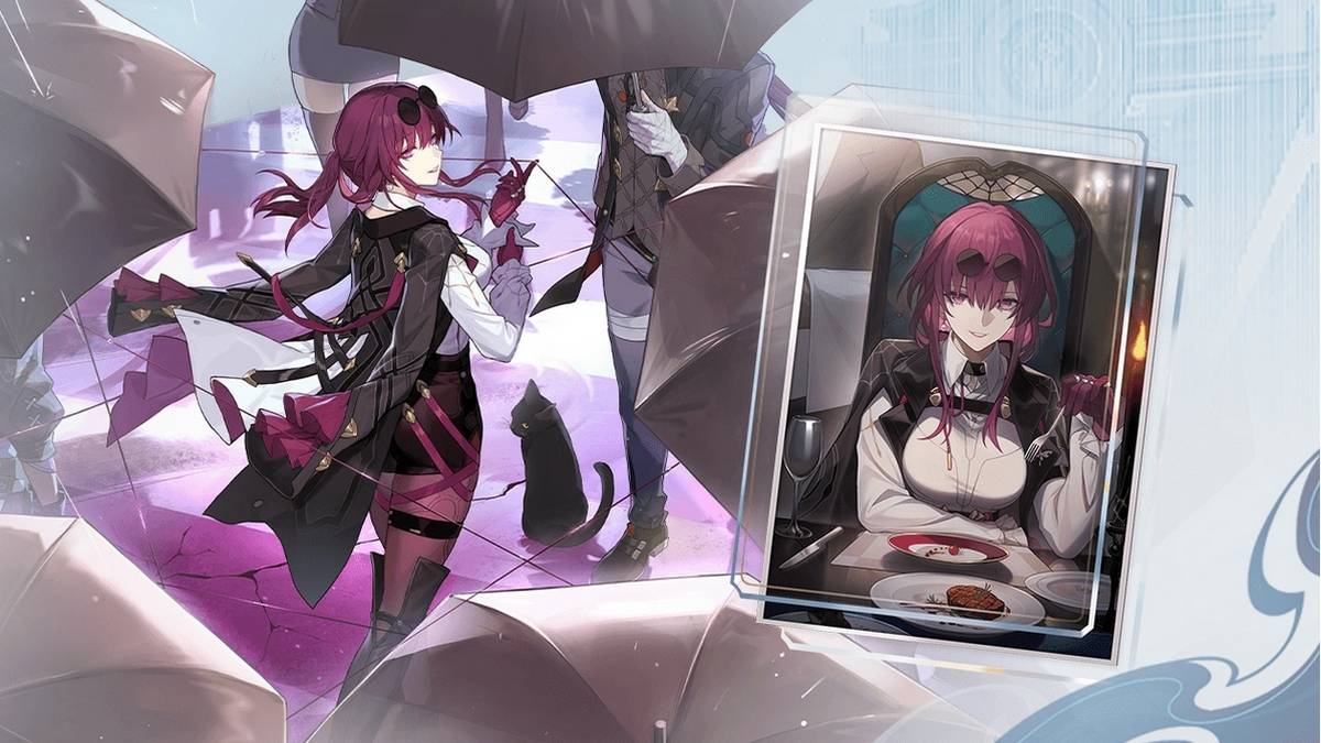 Image of the character Kafka from Honkai: Star Rail.