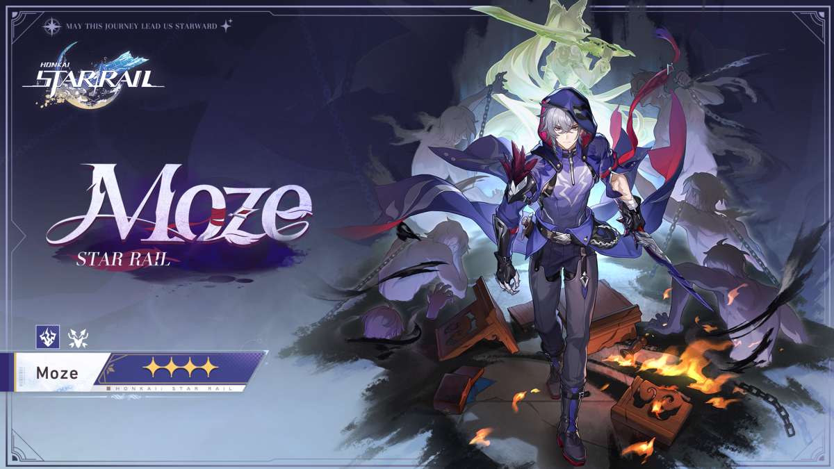 The character Moze in Honkai: Star Rail