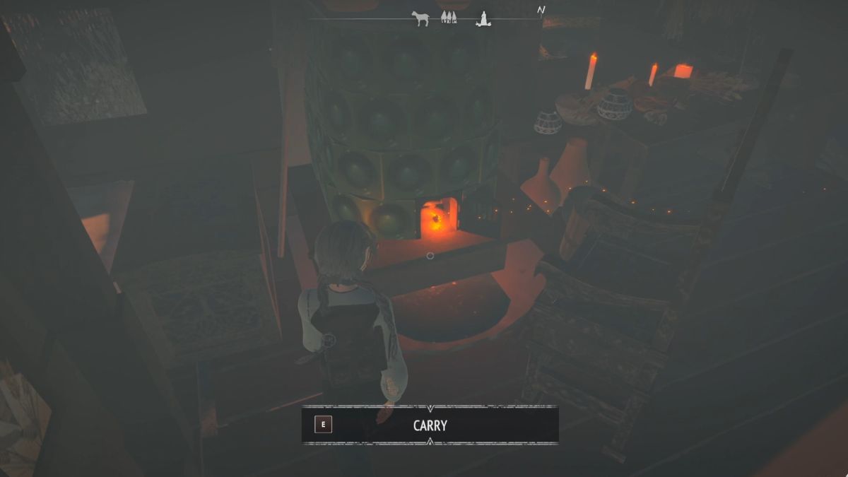 The player collects the embers for the Old Woman in Reka.