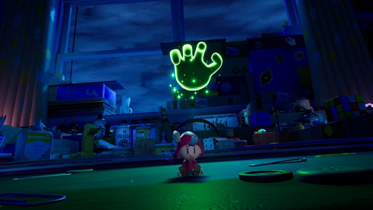 Jot es expulsado del libro ilustrado de The Plucky Squire.