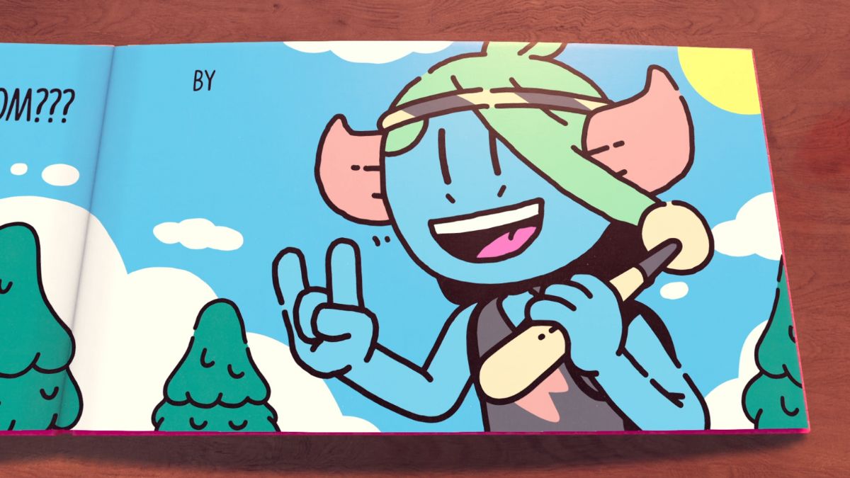 Thrash se encuentra con el jugador por primera vez en The Plucky Squire.